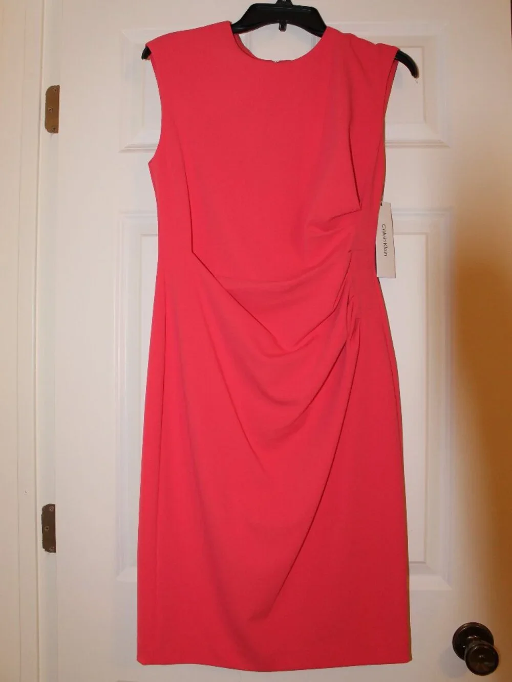 Calvin Klein ruched sheath dress - Picture 2 of 7